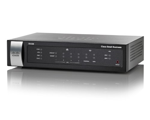 Roteador Cisco RV320-K9-NA Gigabit Dual WAN VPN Router