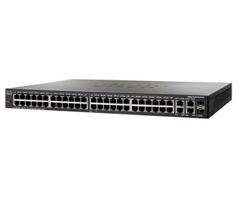 Switch Cisco SF300 SRW248G4-K9-BR T 48-portas 10/100 + 2 MGbic